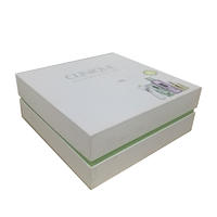 Cosmetic and skin care box top and base box with inside border hot stamping TD009