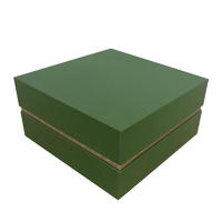 Cosmetic and skin care top and base paper box with border emboss logo TD012